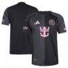 Inter Miami CF adidas 2025 The Fortitude Kit Authentic Jersey - Black - Front View