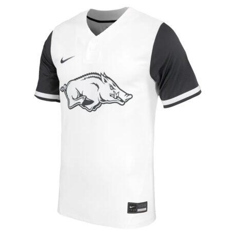 Arkansas Razorbacks Nike Unisex Limited Softball Jersey - White - Side View