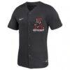 Alabama Crimson Tide Nike Unisex Replica Softball Jersey - - Side View