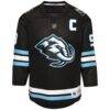 Clayton Keller Utah Mammoth Youth Home Replica Player Jersey - Black - Side View