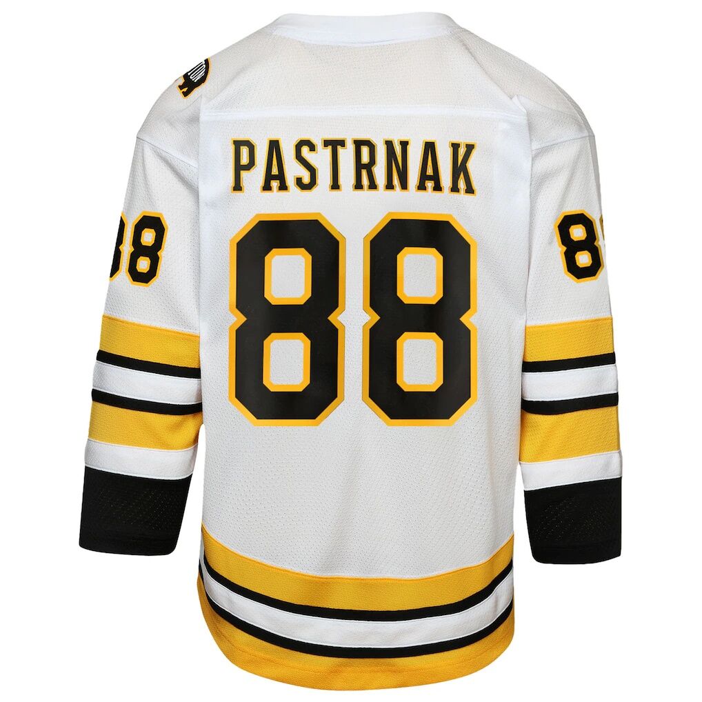 David Pastrnak Boston Bruins Youth Home Replica Player Jersey