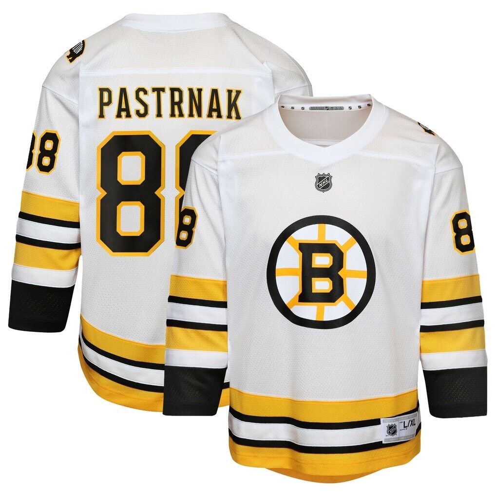 David Pastrnak Boston Bruins Youth Home Replica Player Jersey