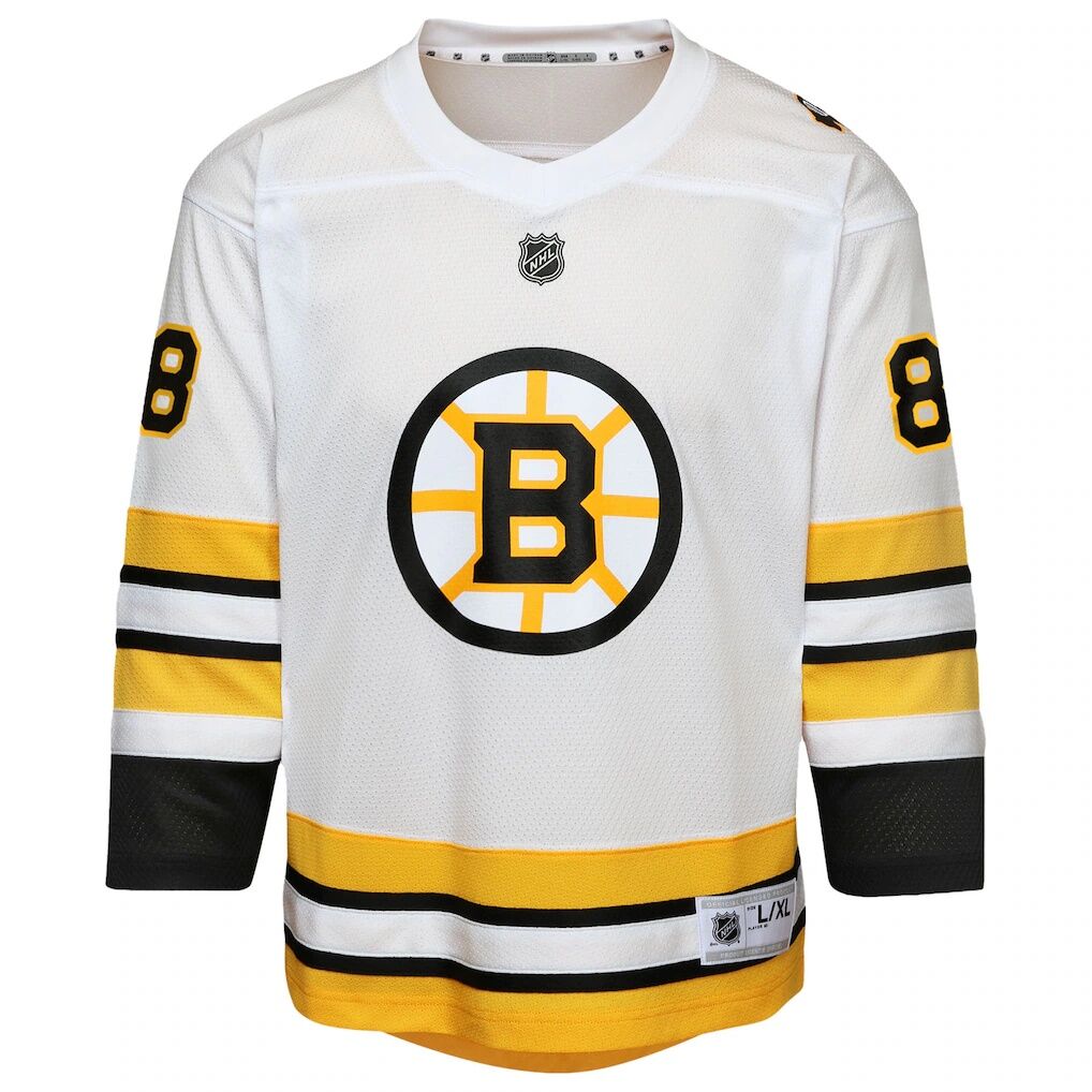 David Pastrnak Boston Bruins Youth Home Replica Player Jersey