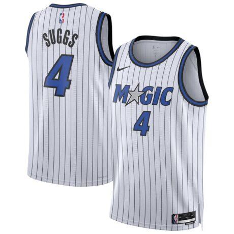 Jalen Suggs Orlando Magic Nike Unisex Swingman Player Jersey - White - Front View