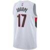 Shaedon Sharpe Portland Trail Blazers Nike Unisex Swingman Player Jersey - White - Detail View