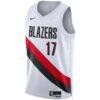 Shaedon Sharpe Portland Trail Blazers Nike Unisex Swingman Player Jersey - White - Side View