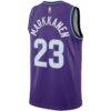 Lauri Markkanen Utah Jazz Nike Unisex Swingman Jersey - Purple - Detail View