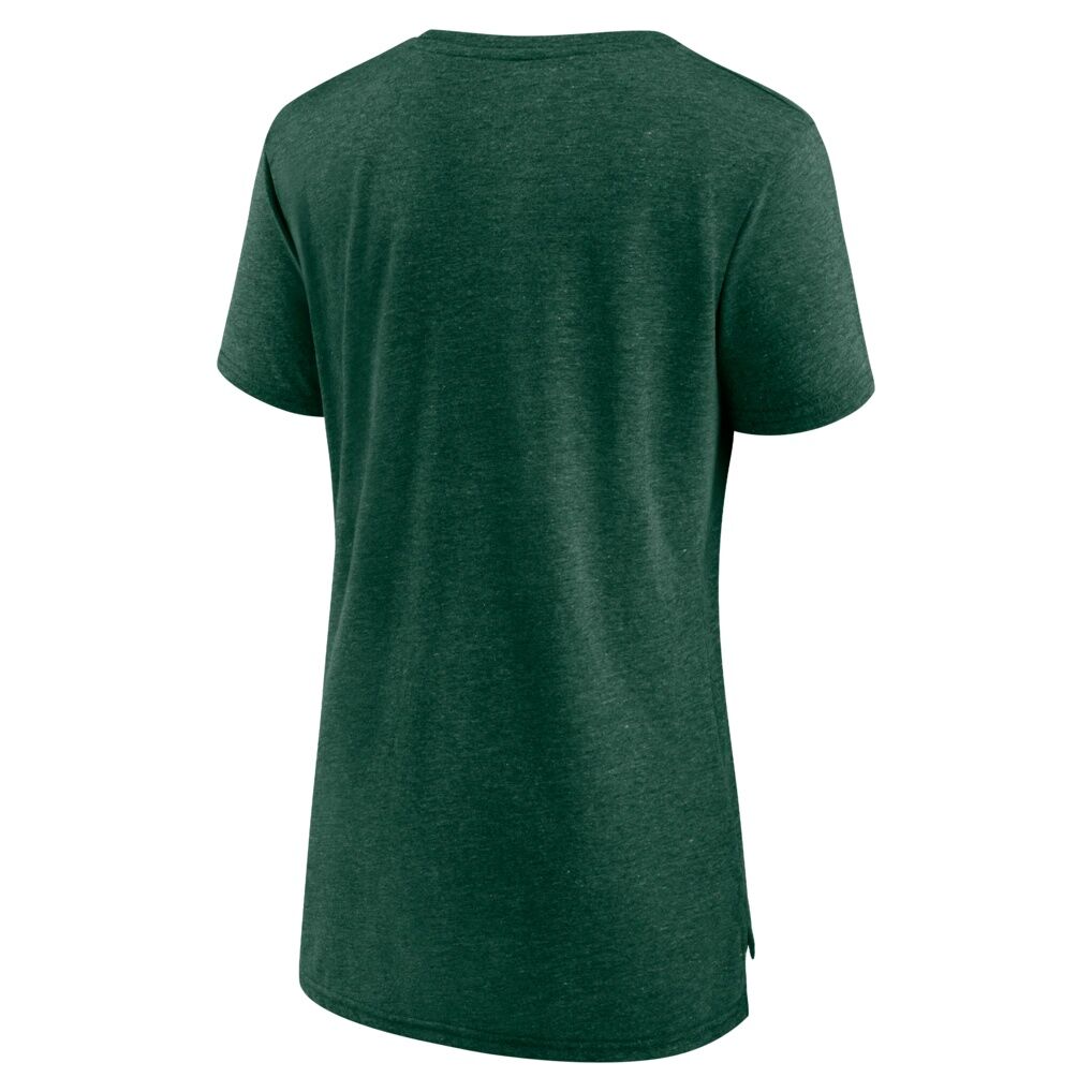 Portland Timbers Fashion7 Women's Iconic Break It Loose Tri-Blend T-Shirt - Heather Green