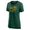 Portland Timbers Fashion7 Women's Iconic Break It Loose Tri-Blend T-Shirt - - Side View