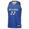 Franz Wagner Orlando Magic Nike Youth Icon Edition Swingman Jersey - Blue - Side View