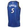 Paolo Banchero Orlando Magic Nike Youth Icon Edition Swingman Jersey - Blue - Detail View