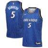 Paolo Banchero Orlando Magic Nike Youth Icon Edition Swingman Jersey - Blue - Front View