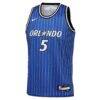 Paolo Banchero Orlando Magic Nike Youth Icon Edition Swingman Jersey - Blue - Side View
