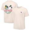 Texas Rangers Tommy Bahama Fly Ball Club T-Shirt - Cream - Front View