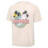 Baltimore Orioles Tommy Bahama Fly Ball Club T-Shirt - Cream - Detail View