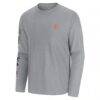 San Francisco Giants Tommy Bahama Tropic Curveball Lux Long Sleeve T-Shirt - Gray - Side View
