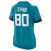 Joshua Cephus Jacksonville Jaguars Nike Women's Team Game Jersey - Teal - Detail View