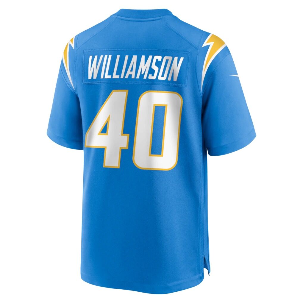 Kendall Williamson Los Angeles Chargers Nike Team Game Jersey -  Powder Blue