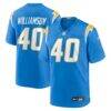 Kendall Williamson Los Angeles Chargers Nike Team Game Jersey - - Front View