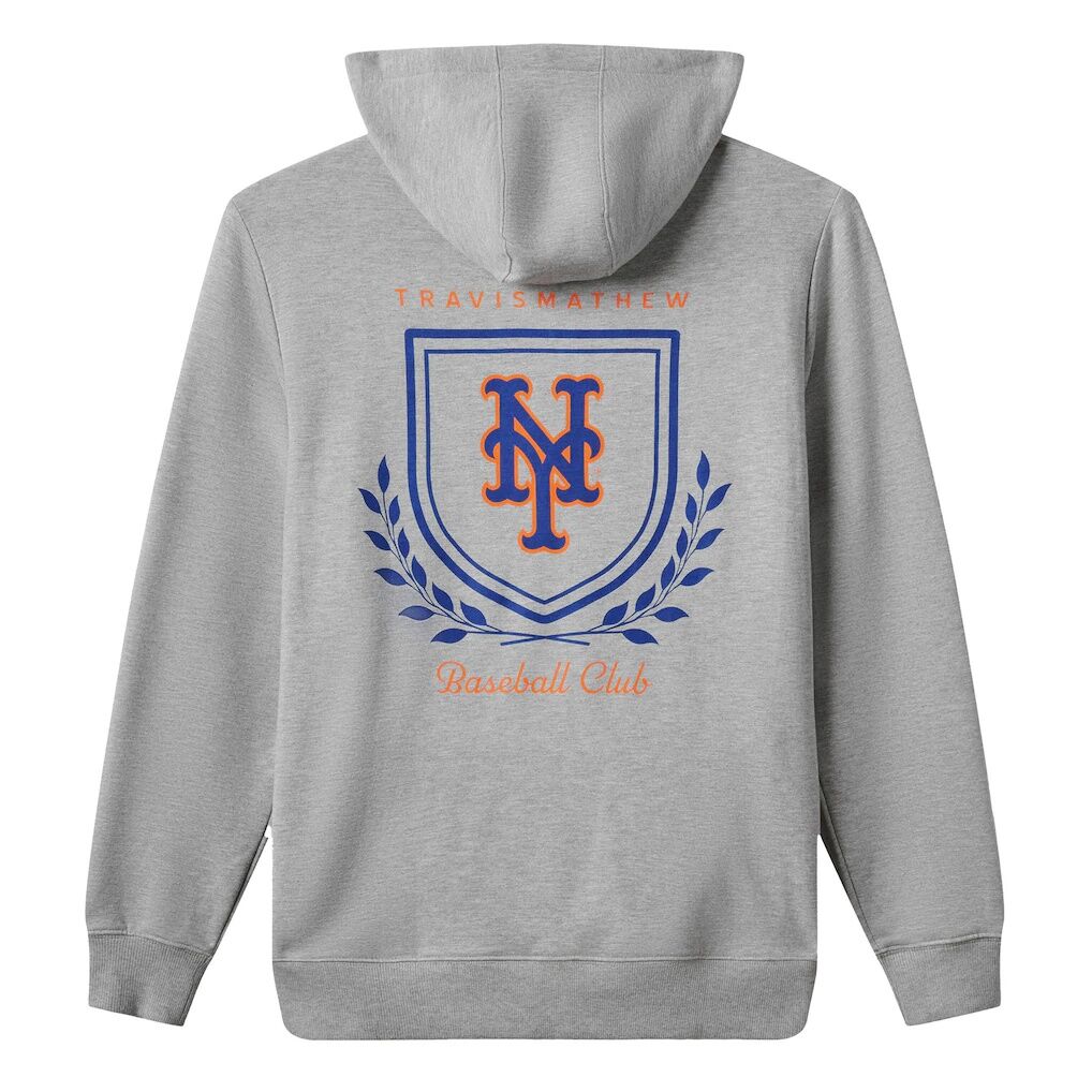 New York Mets TravisMathew Fleece Stadium Hoodie