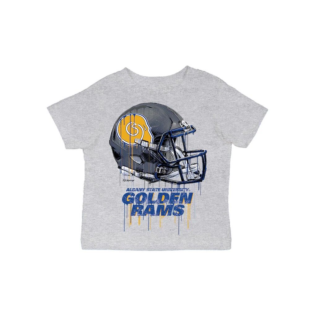 Albany State Golden Rams Vive La Fete Infant Dripping Football Helmet T-Shirt