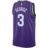 Keyonte George Utah Jazz Nike Unisex Swingman Jersey - Purple - Detail View