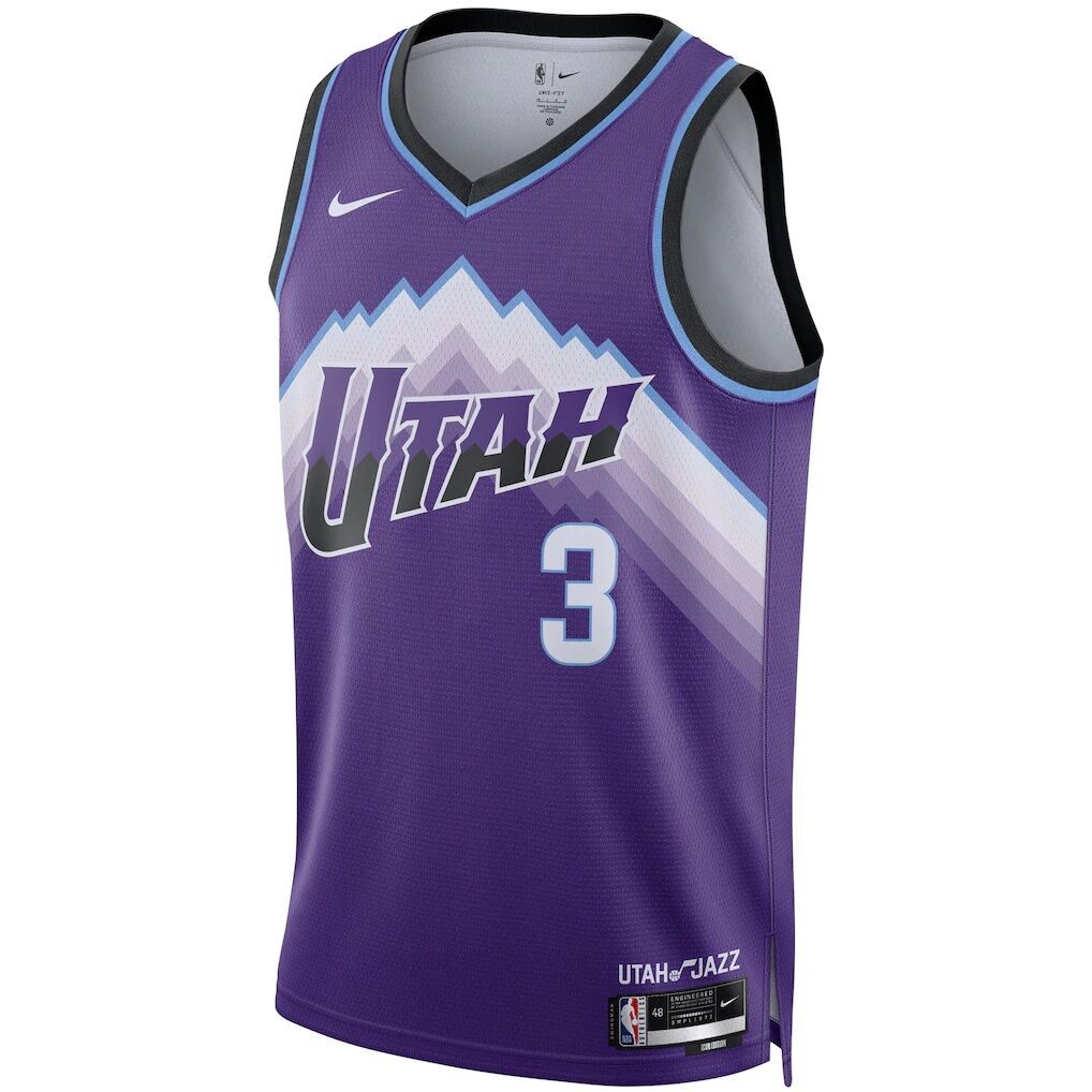 Keyonte George Utah Jazz Nike Unisex Swingman Jersey - Icon Edition