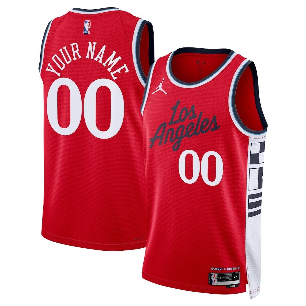 LA Clippers Jordan Brand Unisex 2024/25 Custom Swingman Jersey – Statement Edition