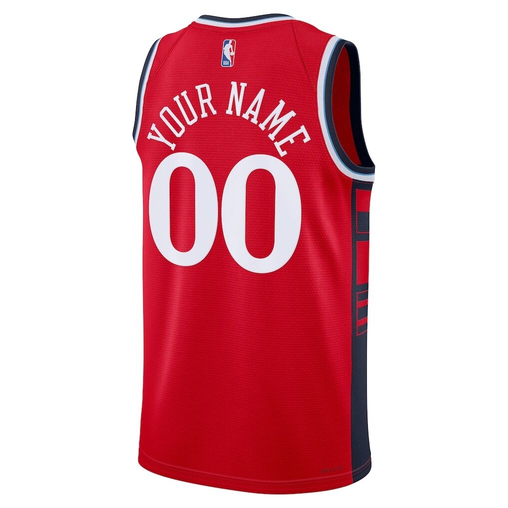 LA Clippers Jordan Brand Unisex 2024/25 Custom Swingman Jersey - Statement Edition