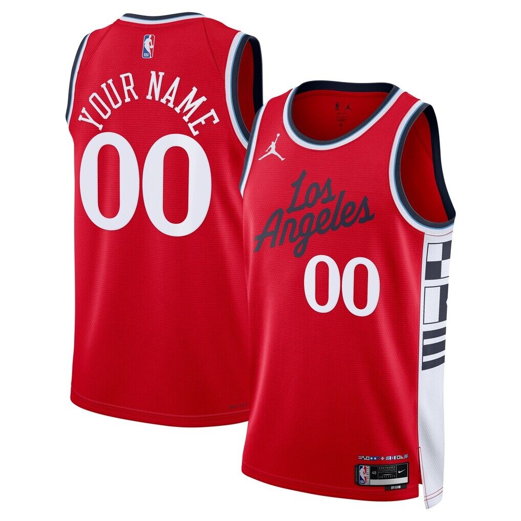LA Clippers Jordan Brand Unisex 2024/25 Custom Swingman Jersey – Statement Edition