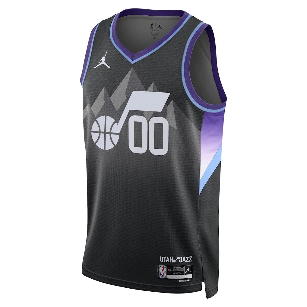 Utah Jazz Jordan Brand Unisex 2024/25 Custom Swingman Jersey - Statement Edition