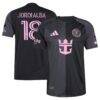 Jordi Alba Ramos Inter Miami CF adidas 2025 The Fortitude Kit Authentic Player Jersey - Black - Front View