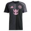 Sergio Busquets Inter Miami CF adidas 2025 The Fortitude Kit Replica Player Jersey - Black - Side View