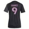 Luis Suárez Inter Miami CF adidas Women's 2025 The Fortitude Kit Replica Player Jersey - Black - Detail View