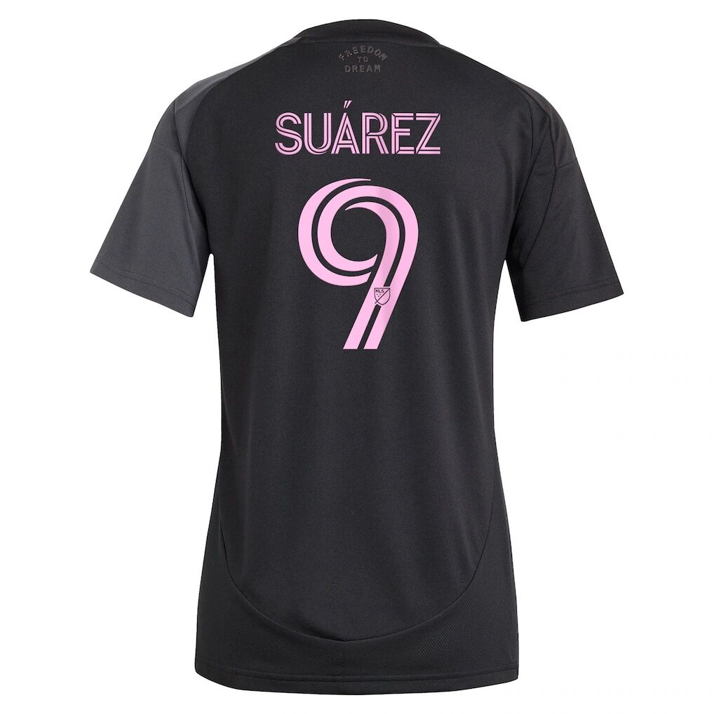 Luis Suárez Inter Miami CF adidas Women's 2025 The Fortitude Kit Replica Player Jersey