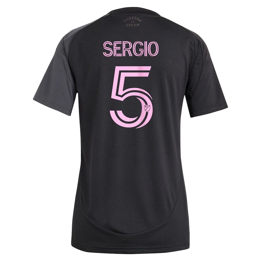 Sergio Busquets Inter Miami CF adidas Women's 2025 The Fortitude Kit Replica Player Jersey