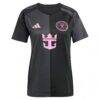 Sergio Busquets Inter Miami CF adidas Women's 2025 The Fortitude Kit Replica Player Jersey - Black - Side View