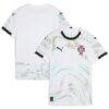 Portugal National Team Puma Women's 2025 Away Replica Jersey - White - Front View