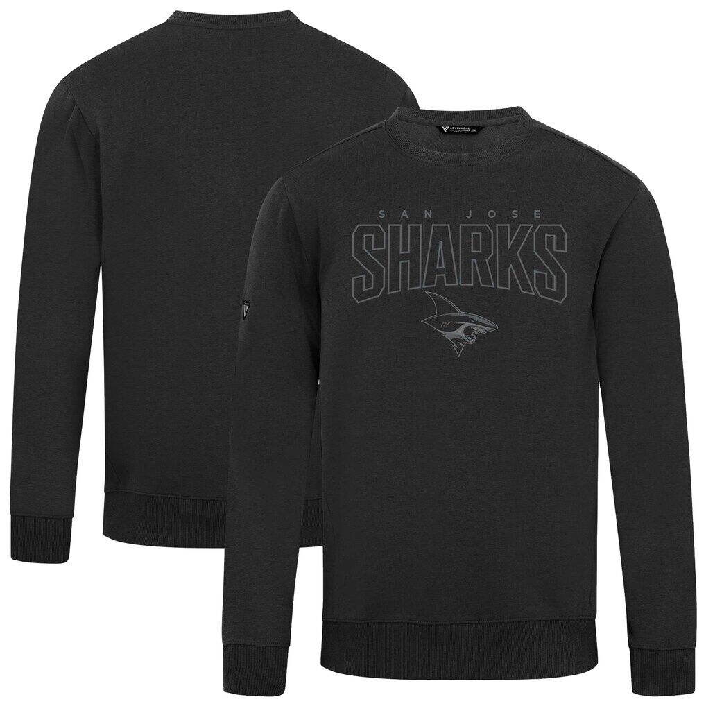 San Jose Sharks Levelwear Zane Darkmoon Pullover Sweatshirt