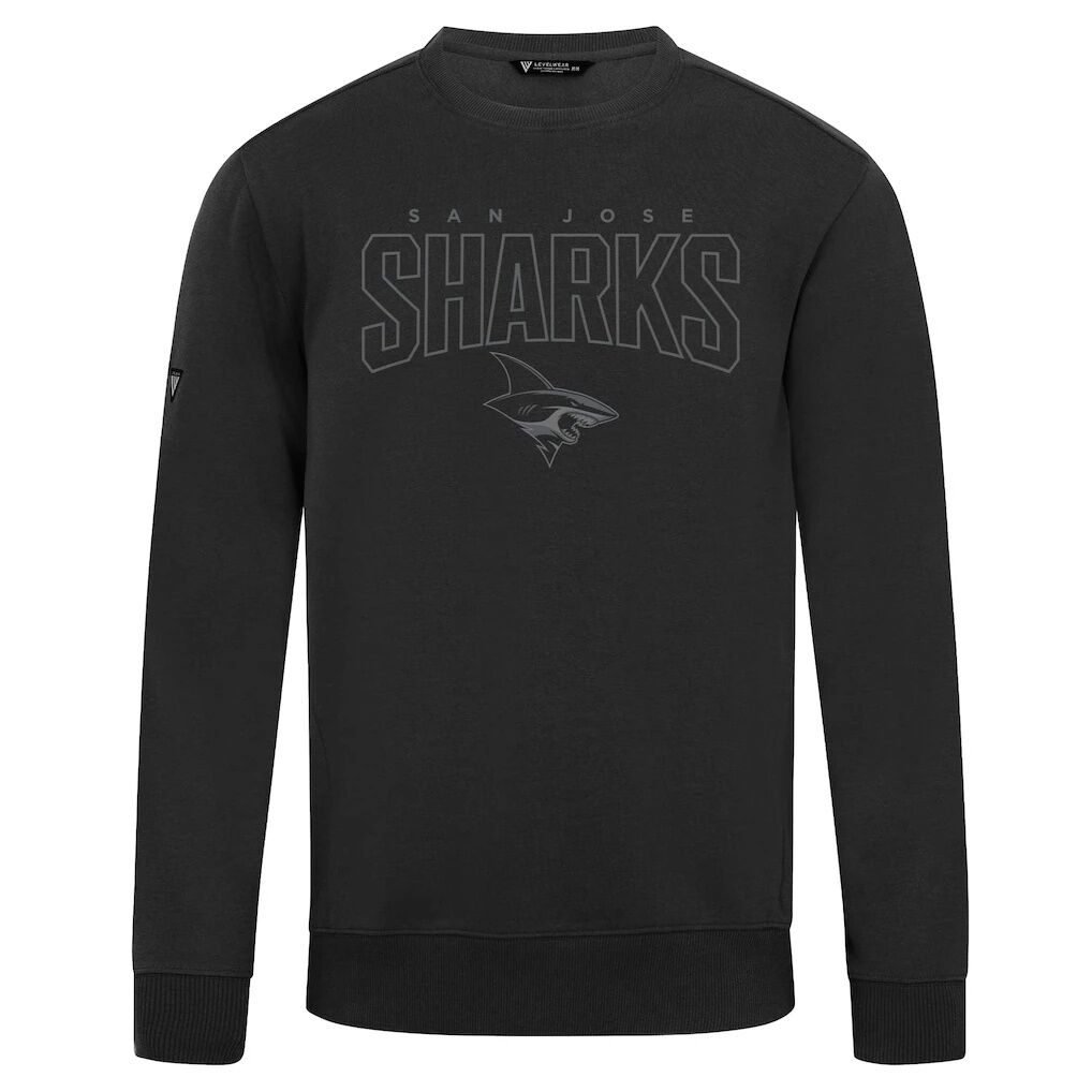 San Jose Sharks Levelwear Zane Darkmoon Pullover Sweatshirt