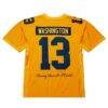Kenny Washington Los Angeles Rams Mitchell & Ness Fashion Jersey - Gold - Detail View