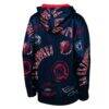 LA Clippers Outerstuff Youth Moving Violation Hoodie - Navy - Side View