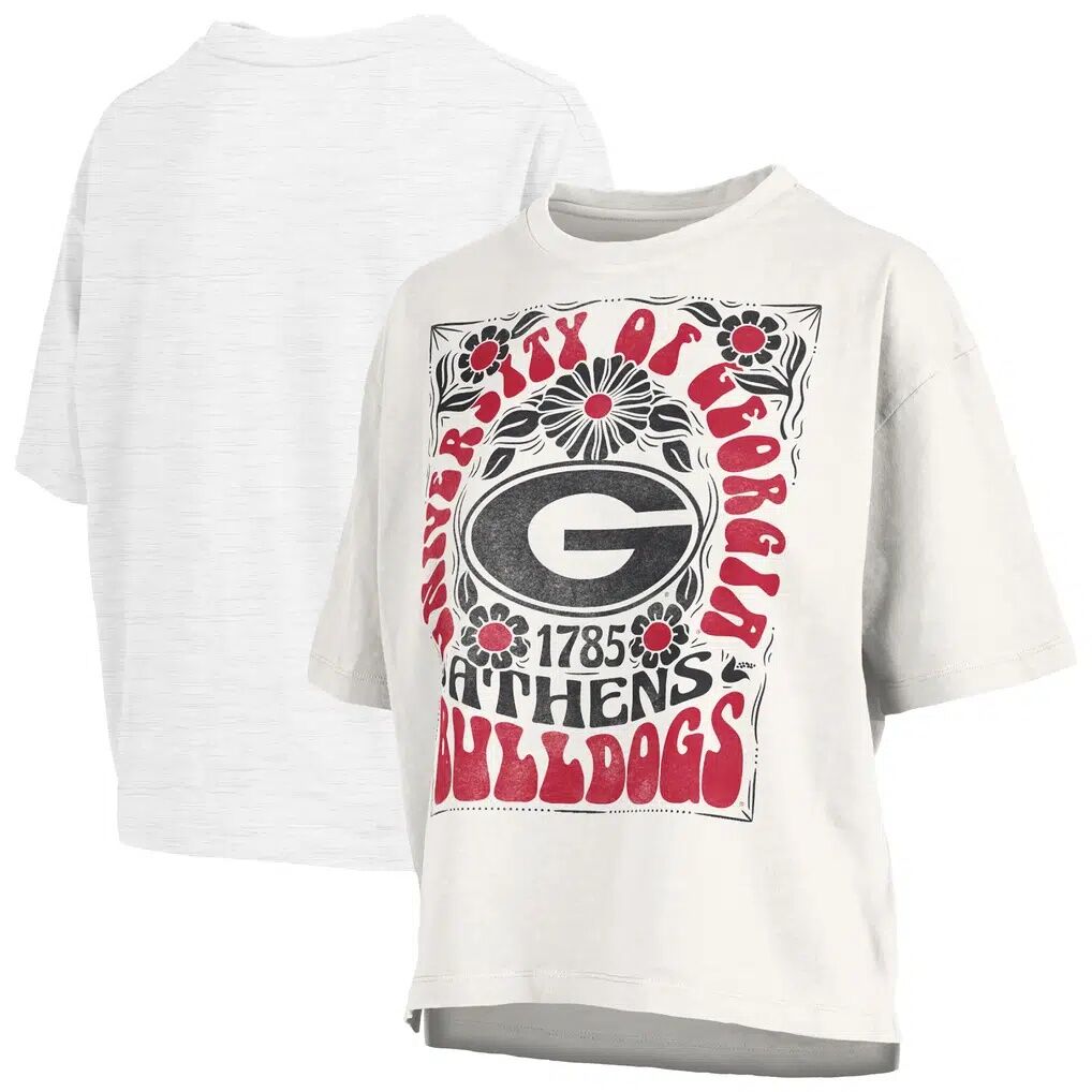 Georgia Bulldogs Pressbox Women's Harmony Oversized T-Shirt