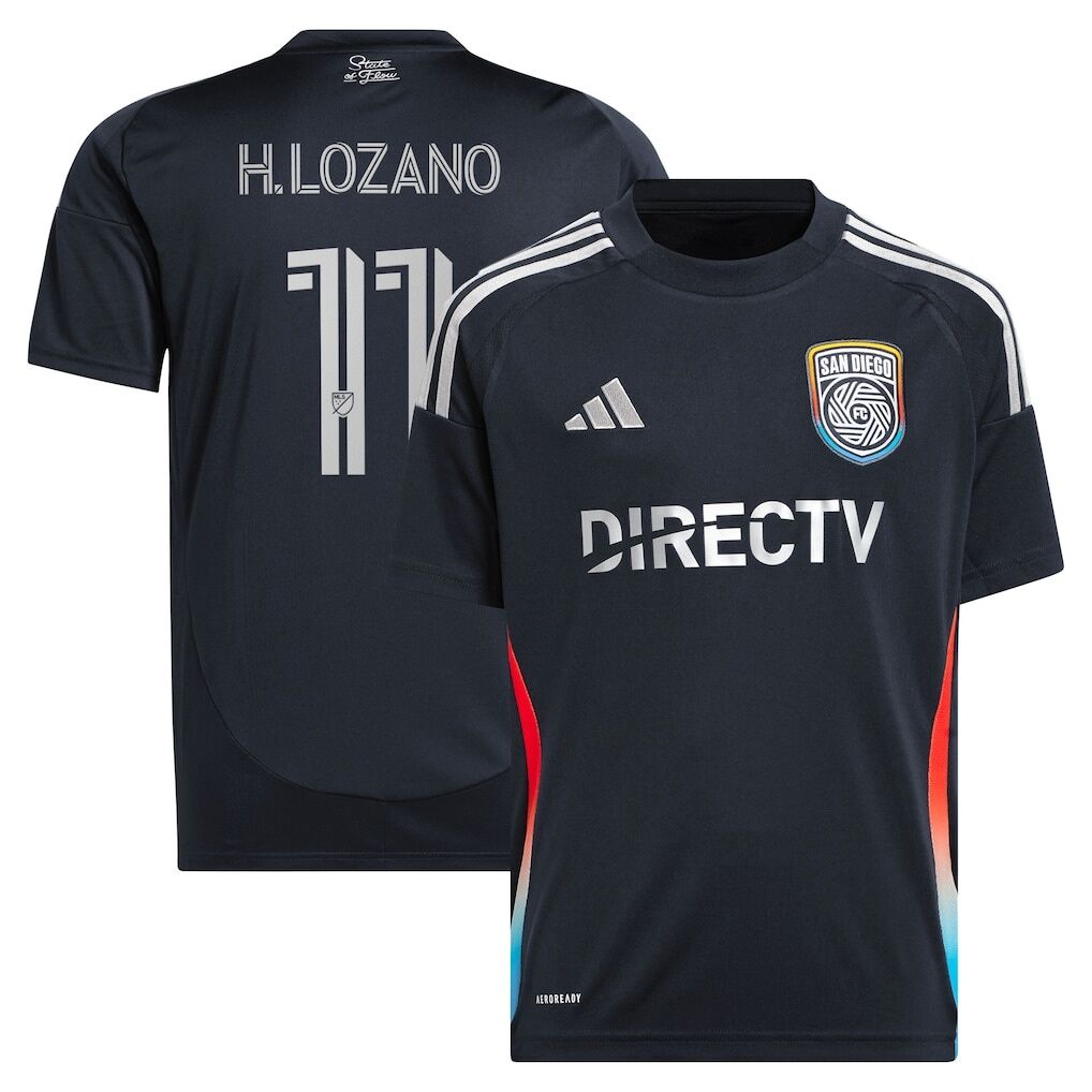 Hirving Lozano San Diego FC adidas Youth 2025 State of Flow Replica Player Jersey