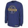 Golden State Warriors Nike 2025/26 On-Court Flare Dri-FIT Practice Long Sleeve Tri-Blend T-Shirt - - Side View