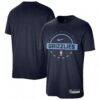 Memphis Grizzlies Nike 2025/26 On-Court Flare Performance Practice T-Shirt - Navy - Front View
