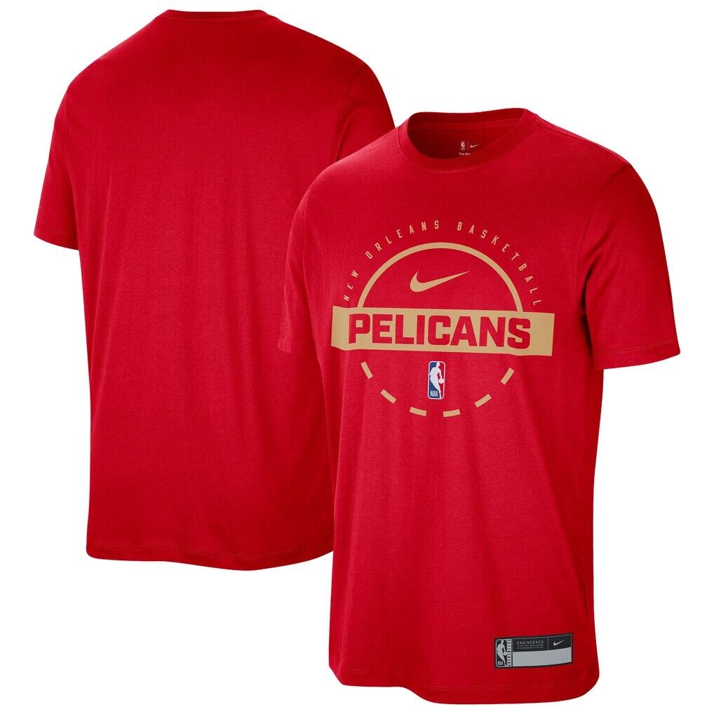 New Orleans Pelicans Nike 2025/26 On-Court Flare Performance Practice T-Shirt