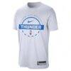 Oklahoma City Thunder Nike 2025/26 On-Court Flare Performance Practice T-Shirt - White - Side View