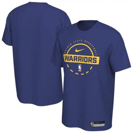 Golden State Warriors Nike 2025/26 On-Court Flare Performance Practice T-Shirt - - Front View