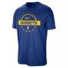 Denver Nuggets Nike Authentic Practice T-Shirt - Blue - Side View